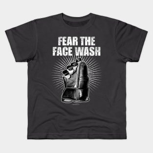 Fear The Face Wash Kids T-Shirt